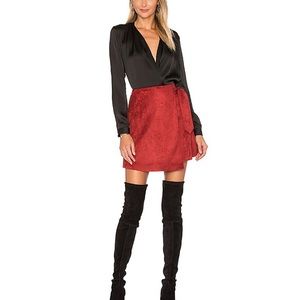 Lea Skirt in Burgundy | Lovers + Friends